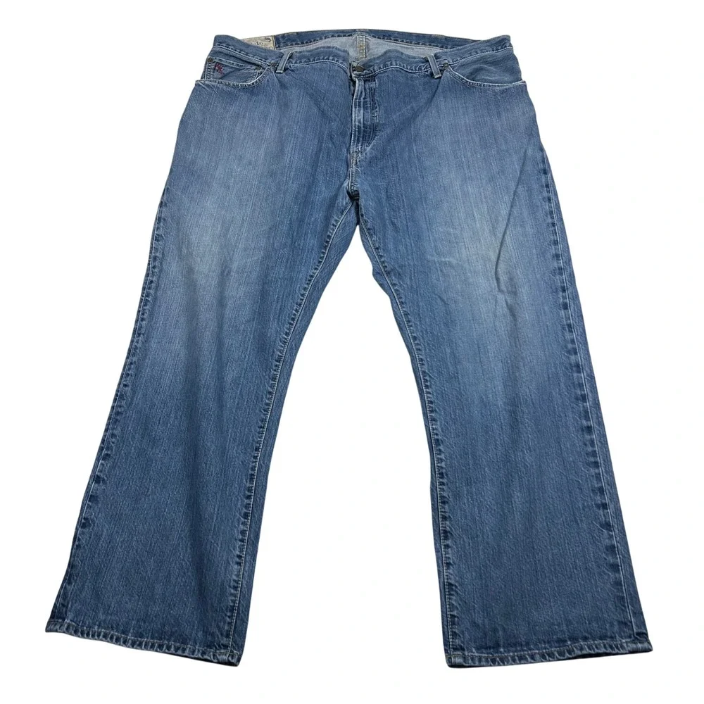 Polo Ralph Lauren Jeans Mens 46Bx30 Blue Authentic Dungarees Straight Leg Denim